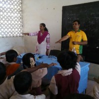 TPSOH Chairman Baskar & Vice Chairperson Madhavi awareness programme on keeping the environment clean